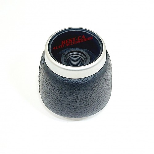 Pomello Leva Cambio 6 Marce Pelle Per Toyota Avensis MK2 T25 Facelift RAV4 MK3 - Afbeelding 6 van 6