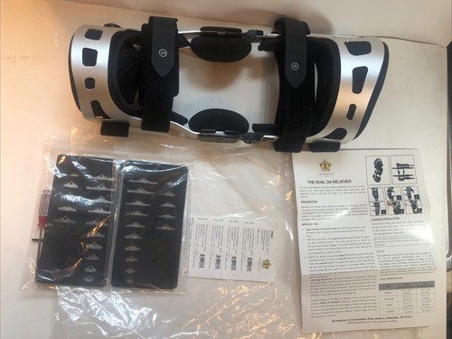 Dr Medical The DUAL OA Reliever Right Medium Knee Brace DRM12252022 NEW - Picture 2 of 9