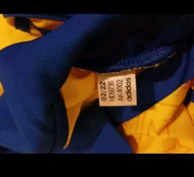 BOCA JUNIORS Rare Jersey Authentic Shirt Argentina CABJ Large | eBay