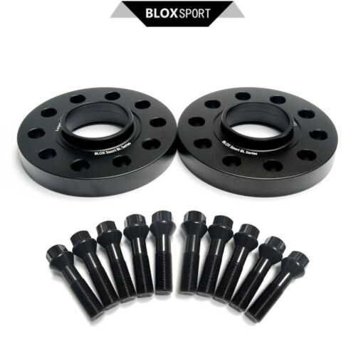 Front 2x12mm + Rear 2x15mm Wheel Spacer 5x112 for Mercedes Benz c63s w205 (2018) - Picture 6 of 12