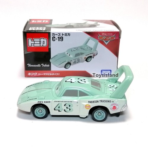 Tomica Disney C-19 CARS THE KING Thomasville Type Tomy TAKARA DIECAST CAR 2019 A - Picture 2 of 7