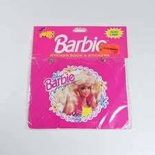 Vintage Barbie Stickers From 1991 By Paper Art Sticker Book New Mello Smello