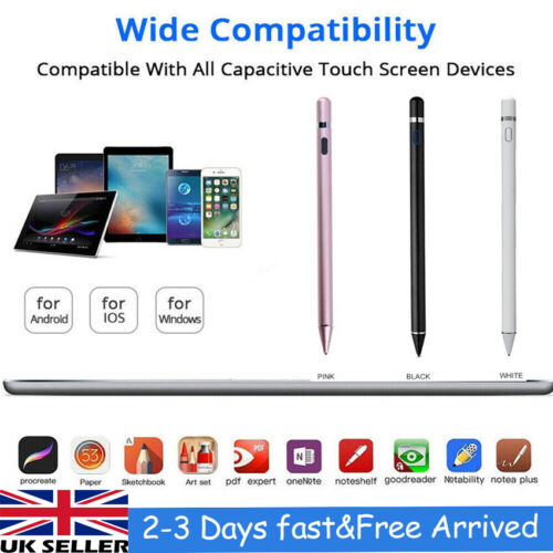 Generic Pencil Stylus Pen For Apple iPad Pro 11 12.9 9.7 2018 Air3 10.2 2020 UK - Picture 12 of 14