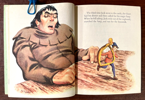 FAIRY TALES ~ early vintage Little Golden Book #9 ~ Cinderella, Sleeping Beauty - Picture 4 of 8