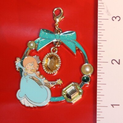SUPER NINTENDO WORLD Princess Rosalina Metal Charm Keychain USJ