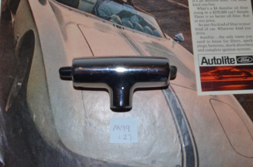 Ford Mustang 1969-1972 Mercury Cougar cromado selector palanca de cambios mango en T - Imagen 14 de 14