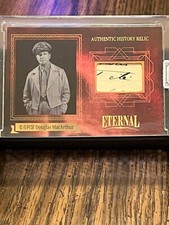 GENERAL DOUGLAS MACARTHUR 2024 ETERNAL CUTS LEADERS AUTHENTIC LETTER RELIC /25