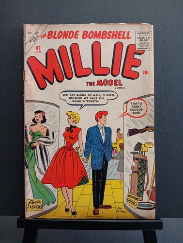 Millie The Model 82 Atlas/Marvel Comics 1958 Stan Lee Story Stan Goldberg Kunst  - Bild 1 von 9
