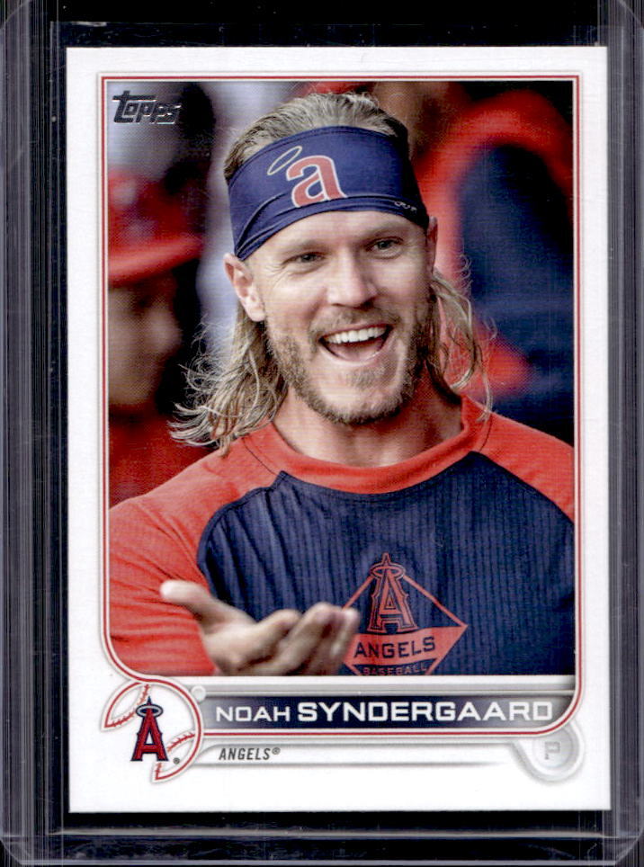 2022 Topps Update Noah Syndergaard Image Variation SP #US128 Angels (B)