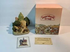 Vintage David Winter Cottage Hermits Humblehome - Handmade & Painted in Britain