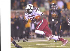JERELL ADAMS SOUTH CAROLINA GAMECOCKS SIGNED 8X10 PHOTO W/COA  #1