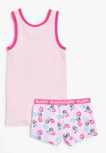 Girls size 6-8 BLUEY summer singlet / shortie set NEW - Picture 3 of 3