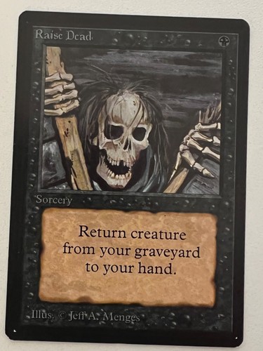 Magic the Gathering MTG Raise Dead Beta NM Playset (4) (Beta Bob) - Picture 2 of 9