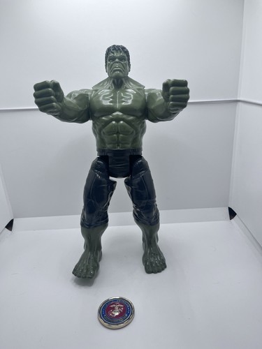 12” 2017 Hasbro Incredible Hulk Action Figure Marvel Avengers Toy Bruce Banner - Picture 9 of 9