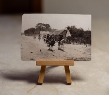 Foto RARA Revolución Mexicana por P.C. Shockey, caballería mexicana anterior a 1915