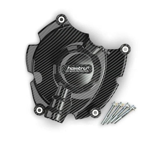 Carbon Fiber Motorcycle Engine Protection Cover For Yamaha YZF R1 R1M 2015-2024 - Picture 4 of 7