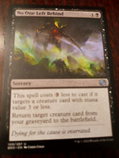 No One Left Behind 109/287 The Brothers' War MTG Magic The Gathering L3137*