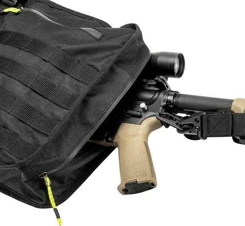 Bully Tactical 52" Borsa Fucile Lunga Singola Gamma Pistola Molle Imbottita Custodia Morbida - Foto 5 di 7