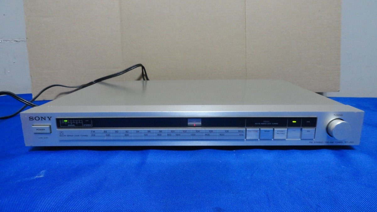 SONY, ST-JX22, FMステレオ, FM-AMチューナー SONY FM/AMチューナー ST-S222ESX - メルカリ