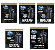 Betta Choice Cannister Built in Ultraviolet Sterilizer With Media and Fittings