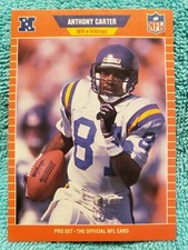1989 PRO SET ANTHONY CARTER #228 MINNESOTA VIKINGS