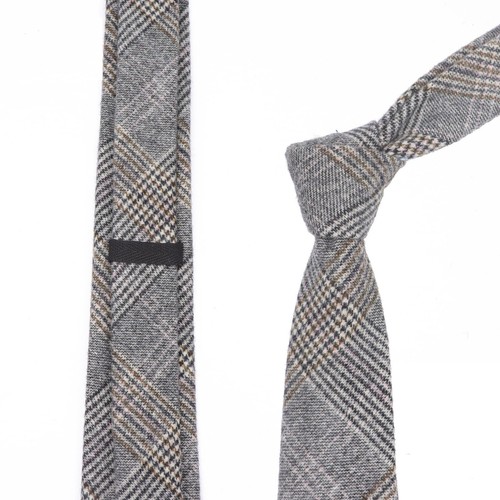 Fashionable Necktie Wool Polyester Soft Classic Suit Wedding Party Gift Men 7cm - Picture 8 of 24