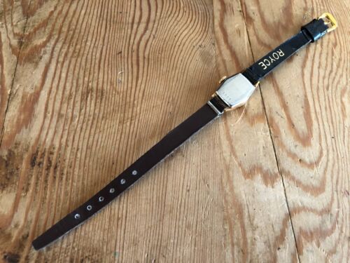 Vintage Watch Reloj ROYCE - Manual - Black Strap - 17 Jewels - Incabloc - 15 mm - Imagen 3 de 4