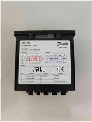 Erc112C Temp Controller Kit, Electronic Refrigeration Controller With Ntc Sensors Replacement For Danfoss 080g3491 080g3216 080g3206 For Beverage Air 00c30123d03 And For Randell Rpcnt1720r