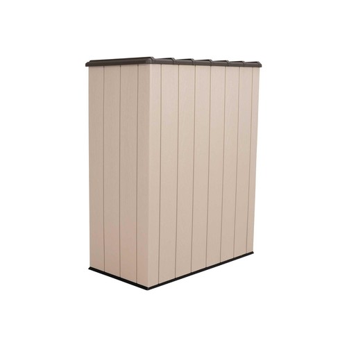 Lifetime Vertical Storage Shed 60326 53-Cubic Foot Capacity Locker Cabinet Space - Picture 24 of 24