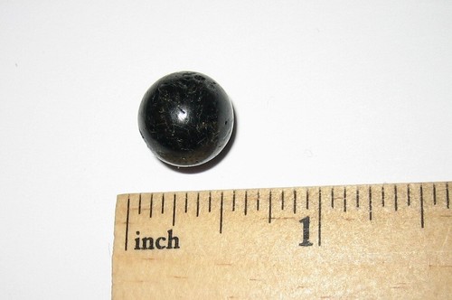12mm PIEDRA NUUMMITA REDONDA PULIDA CUENTAS PERFORADAS MINERALES GROENLANDIA ~ 3.2 gramos *2 - Imagen 12 de 20