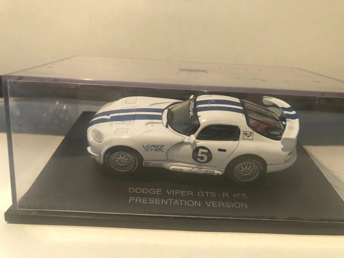 1 43 EAGLE RACE DODGE VIPER GTS R 5 PRESENTATION VERSION WHITE
