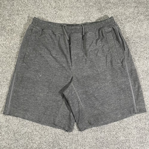 Lululemon Pace Breaker Shorts Herren XL meliert grau gefüttert 9" Schrittlänge - Bild 1 von 11