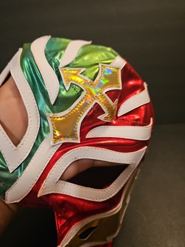 Máscara de lucha libre mexicana Rey Misterio MÉXICO - Imagen 6 de 8