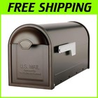 Classic Medium-Sized Rubbed Bronze Mailbox with Secure Closure and Easy Install
