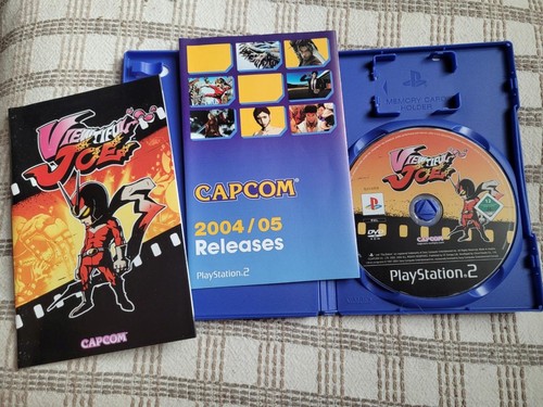 Viewtiful Joe PlayStation 2 PS2 Game with Manual Leaflet tested & working RARE - Picture 1 of 4