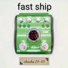 Zoom A2 Acoustic Multi-Effects Guitar Effector Used Tested working From Japan