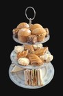 NORITAKE Blue Hill (2482) 3 Tier Cake Stand for Afternoon Tea in Fine Bone China