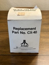 Vintage ATARI Controller NIB with Warranty Card in Box Replacement Part No.CX-40