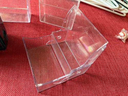 Lotto di 5: Floppy Disk 3-1/2" scatola di immagazzinaggio in plastica piena di dischi vuoti. - Foto 4 di 6