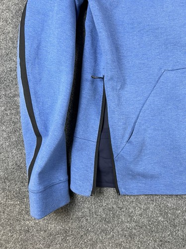 Lululemon Sweatshirt Mens L Blue Chamber Long Sleeve Heathered Lakeside Gym - Picture 5 of 10