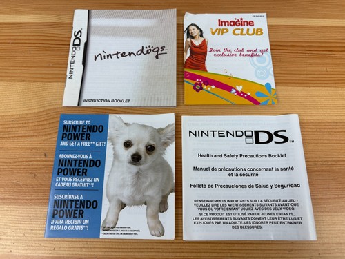 Nintendogs Nintendo DS Games Chihuahua & Dalmatian COMPLETE Dogs Pets Lite DSi - Picture 9 of 11