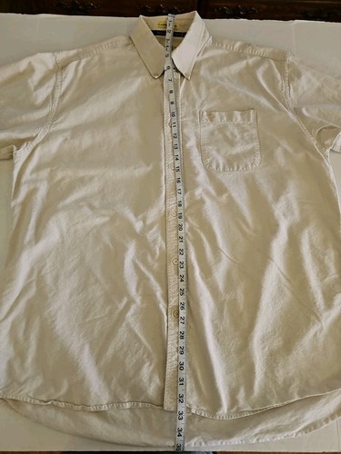 Duck Head Khaki Button Down Long Sleeve Shirt XXL - Picture 4 of 7