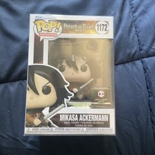 Funko Pop! Vinyl: Attack on Titan - Mikasa Ackerman -(Exclusive) #1172