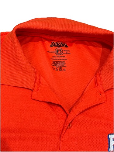 Baseball’s All Star Fanfest Orange Buttoned Collared Shirt Miami All Star Game - Picture 6 of 7