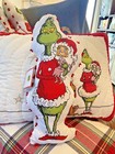 pottery barn Holiday Christmas Grinch pillow Disney gift birthday party kid bed