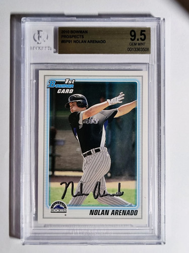 2010 Bowman Prospects #BP91 Nolan Arenado (BGS 9.5) - Bild 1 von 2