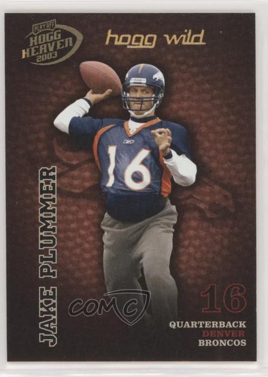 2003 Playoff Hogg Heaven Hogg Wild 65/150 Jake Plummer #44 0q3