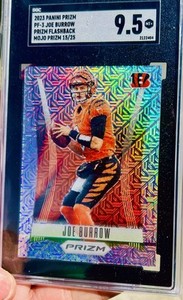 2023 Panini Prizm Joe Burrow Flashback Mojo /25 Cincinnati Bengals #PF3 SSP