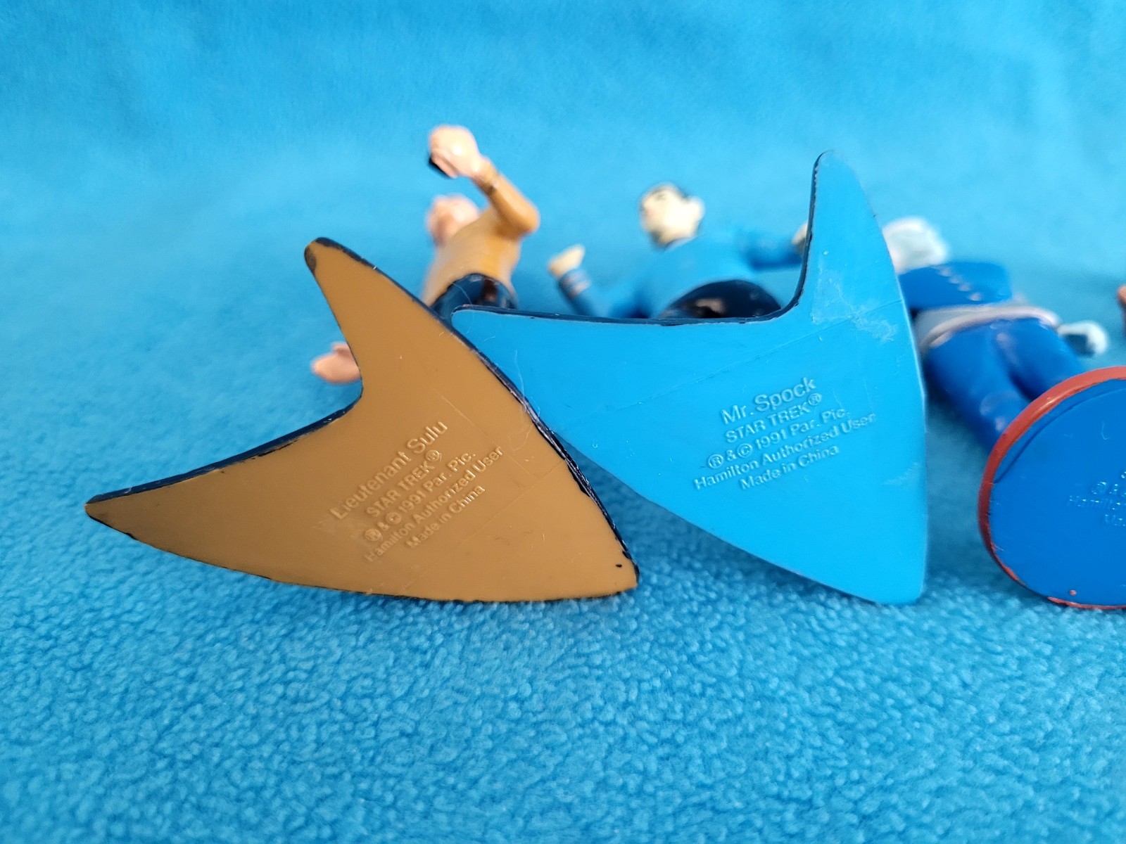 (7) VTG 1991 Star Trek The Original Series 4" PVC Figures, Hamilton Collection