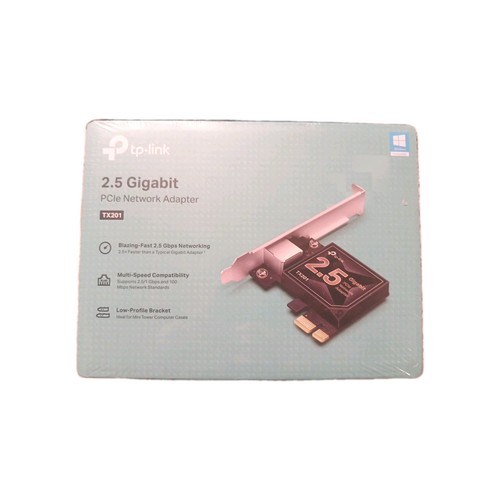 TP-Link 2.5GB PCIe Network Card (TX201) to 2.5 Gigabit Ethernet Network Adapter - Picture 2 of 8